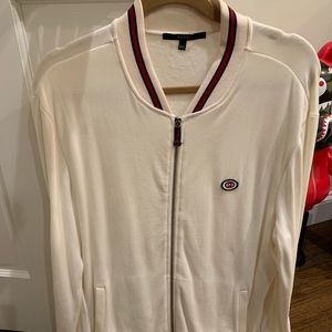 Gucci zip down sweater